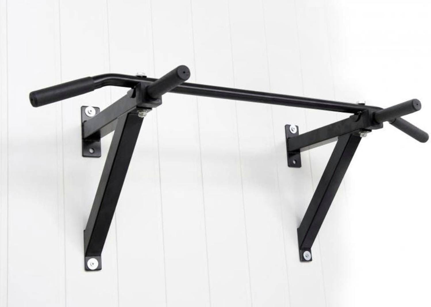 muscles & mind Heavy Duty Folding Chin-up Bar - Black - Image 2