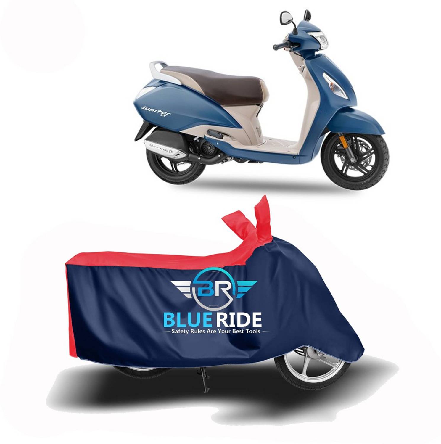 APNEK Two Wheeler Cover for TVS