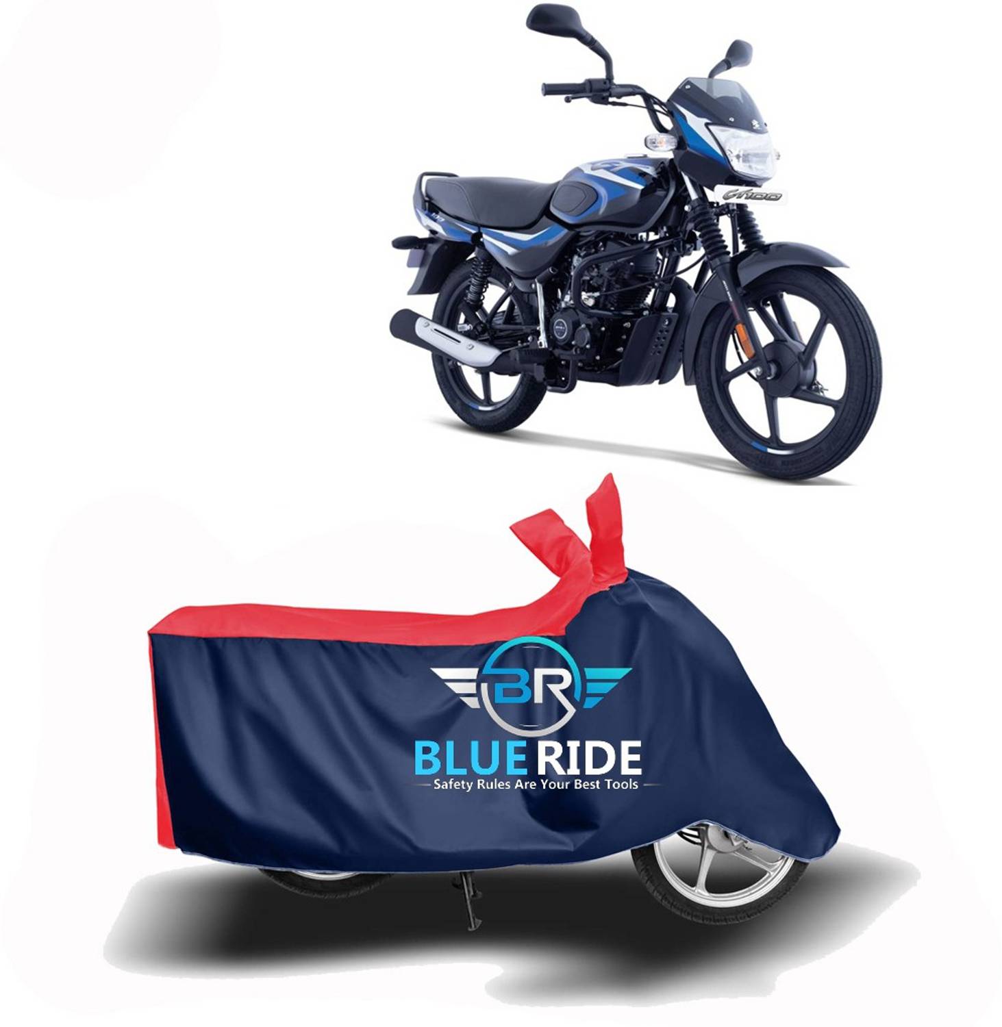 BLOERIDE Two Wheeler Cover for Bajaj