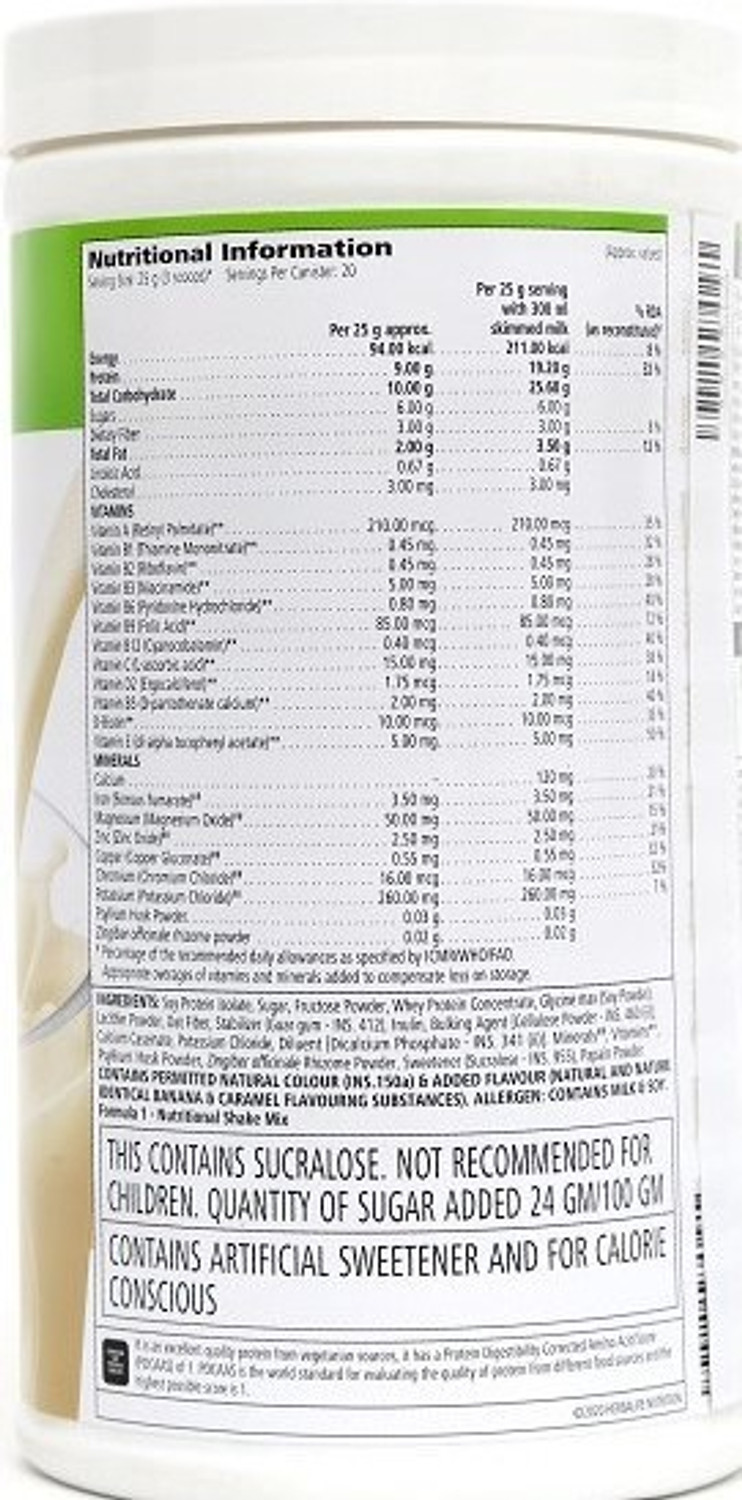 Image of HERBALIFE Weight Loss Combo pack Formula 1 + P200 + Afresh Combo