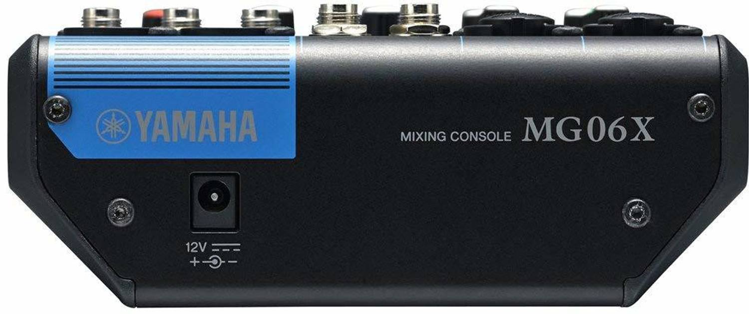 YAMAHA MG06X 6-Input Compact Stereo Mixer Analog Sound Mixer Price