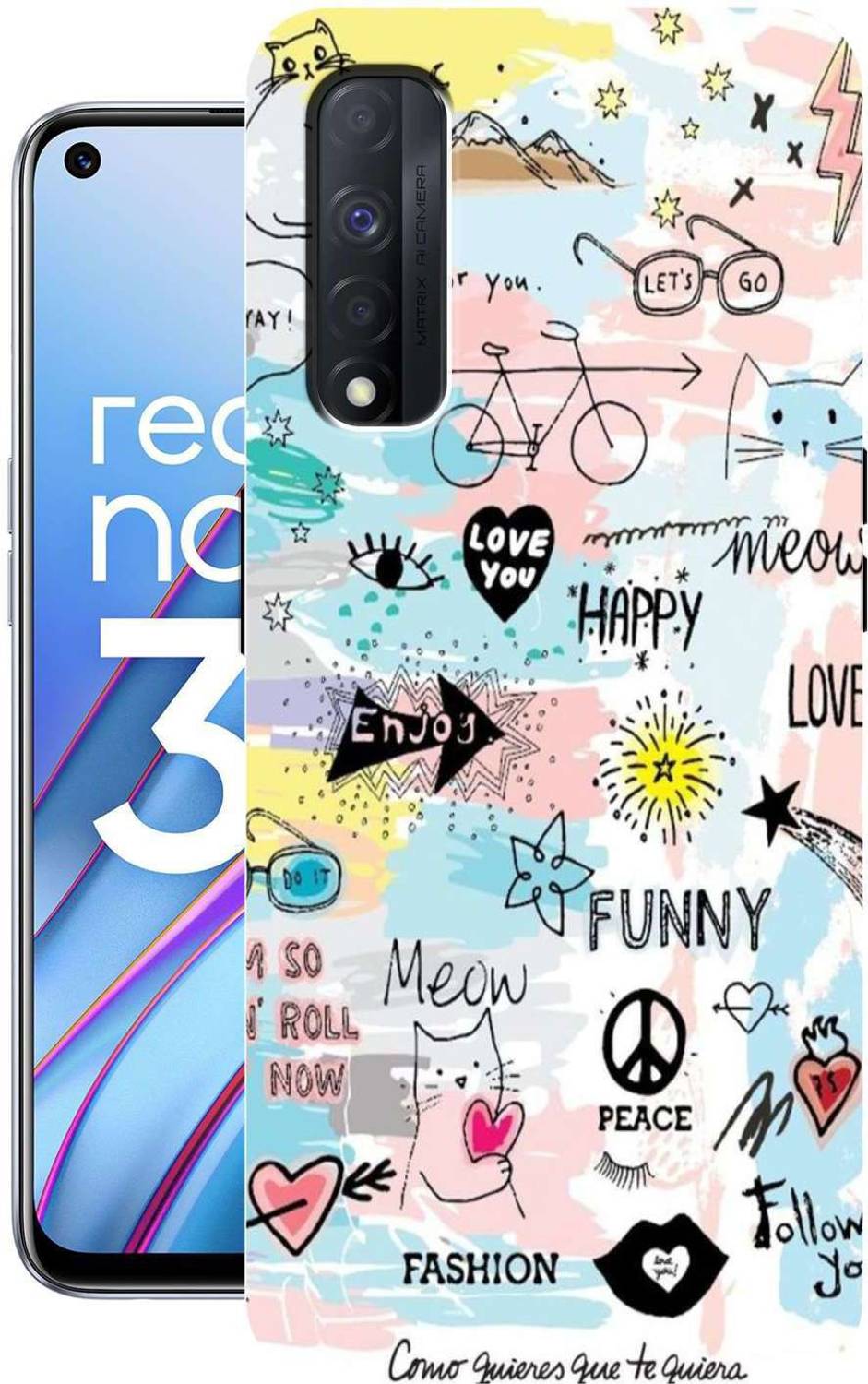 BUYMORE Back Cover for Realme Narzo 30