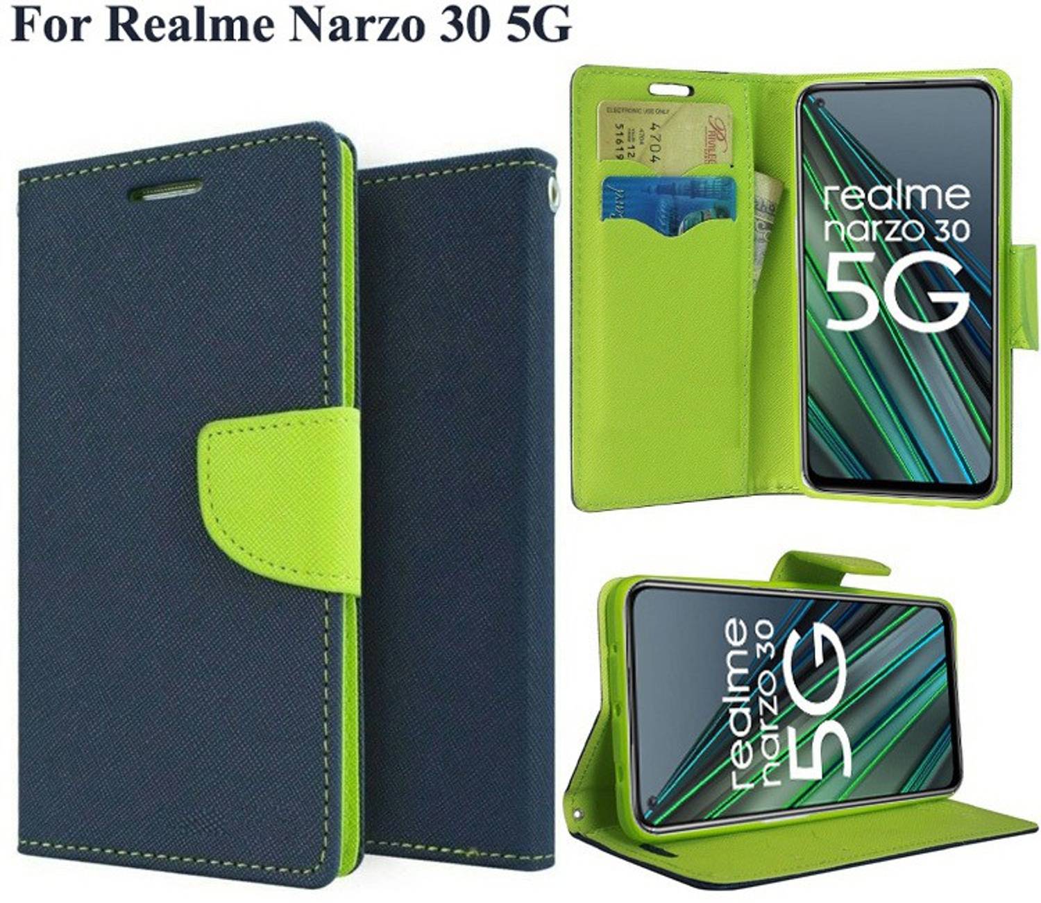 Carnage Flip Cover for Realme 8 5G, Realme 8s 5G, Realme 9 5G, Realme Narzo 30 5G