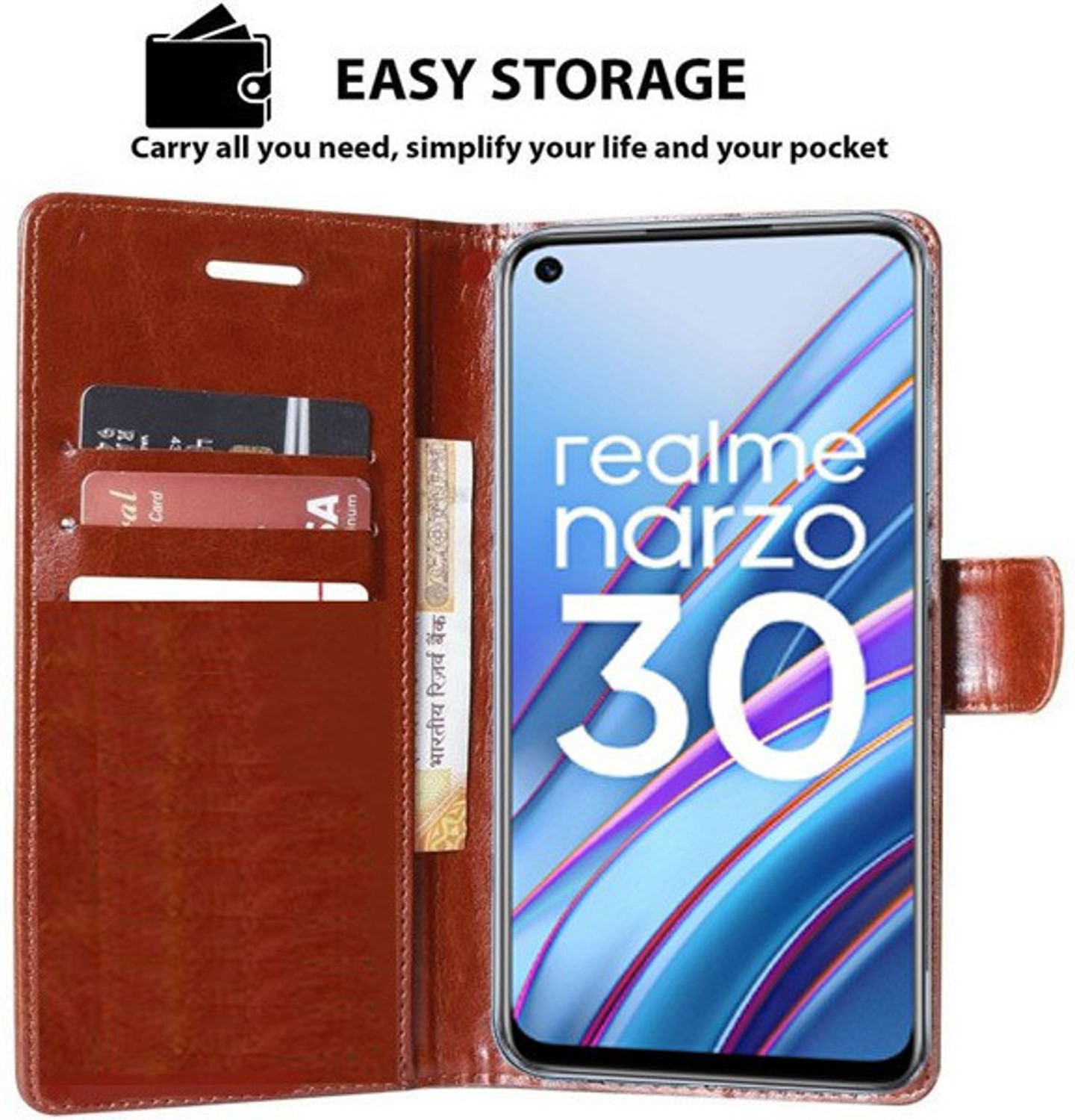 Image of Wynhard Flip Cover for Realme Narzo 30