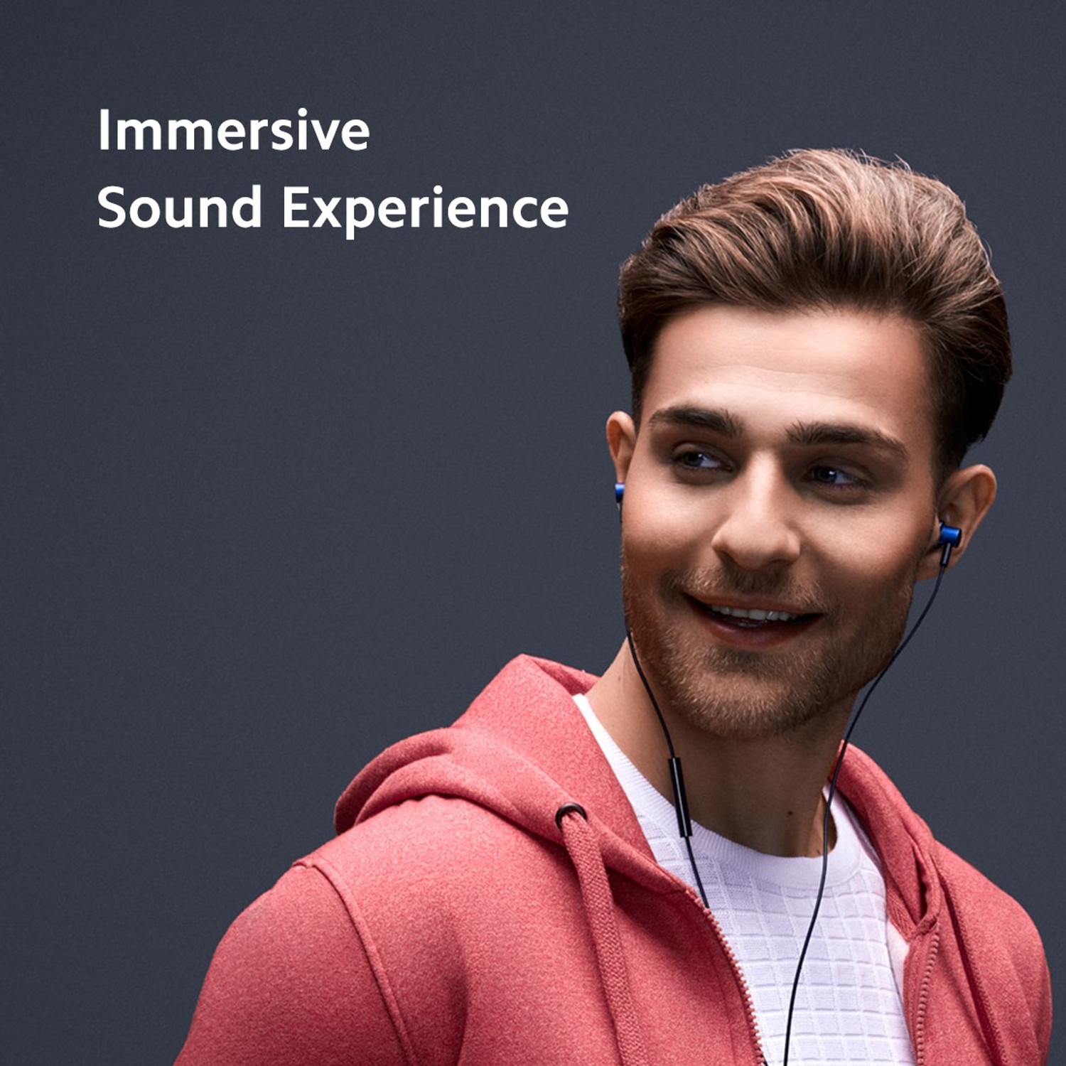Image of Mi Dual Driver Dynamic Bass High Definition Earphones with Mic Wired