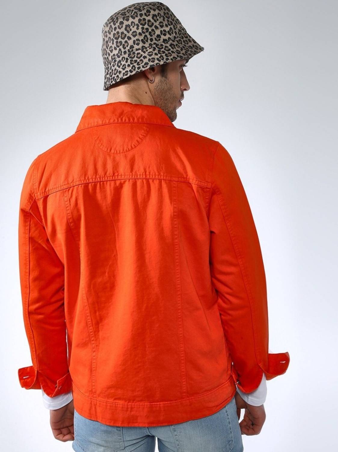 Hyypers Style Full Sleeve Solid Men Denim Jacket - Buy Hyypers