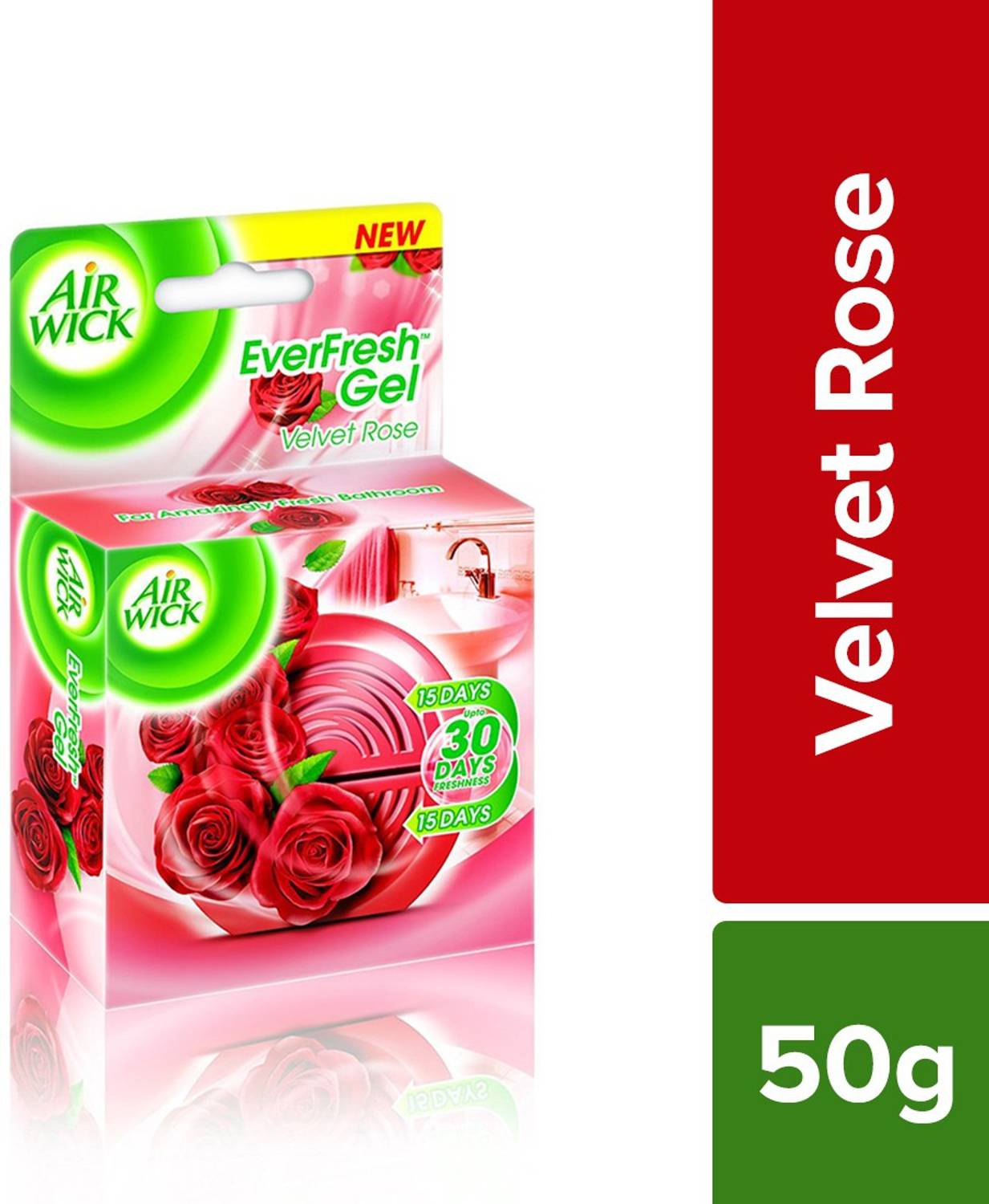 Airwick Velvet Rose Gel Blocks Everfresh Gel
