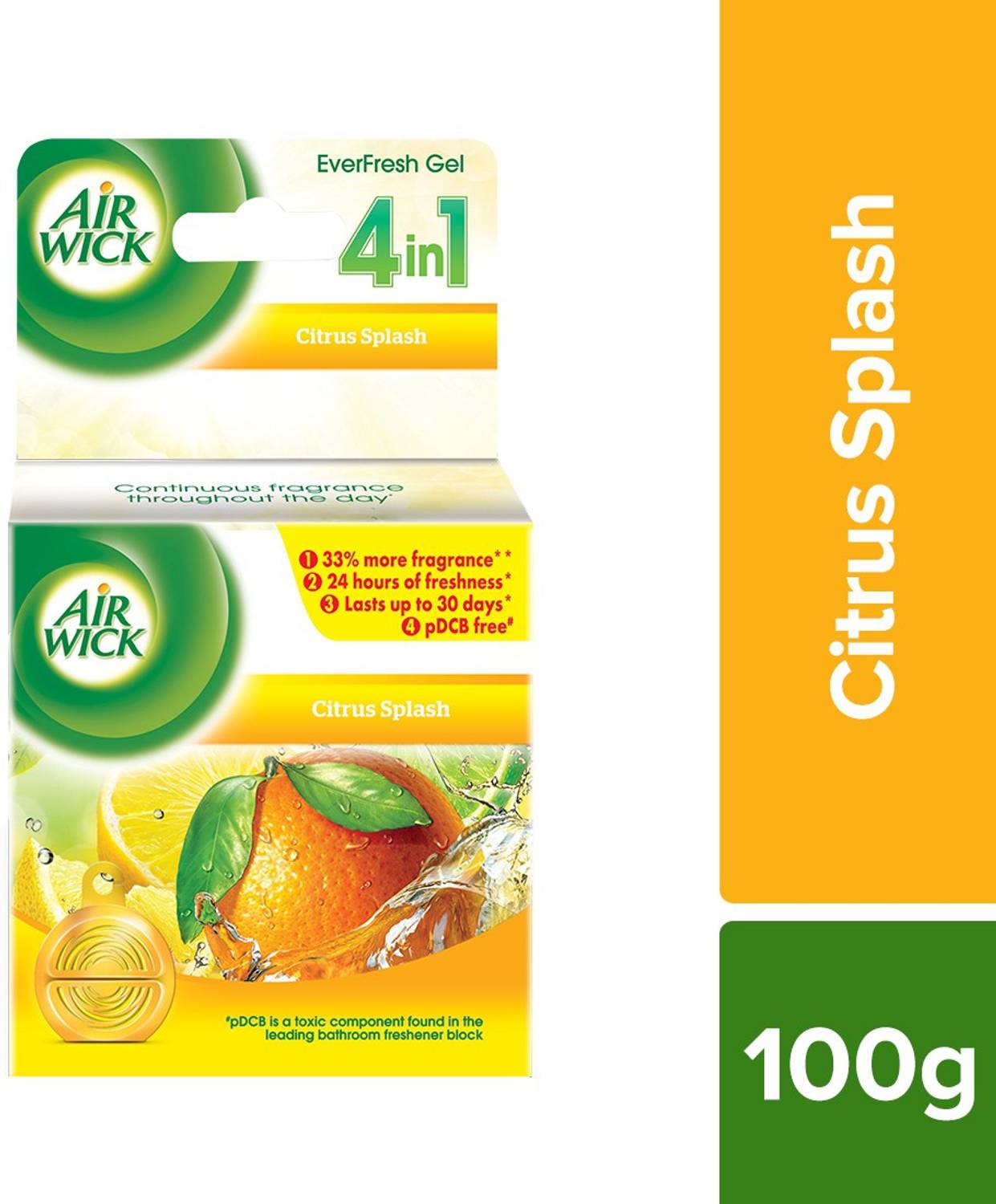 Airwick Citrus Splash Blocks Everfresh Gel