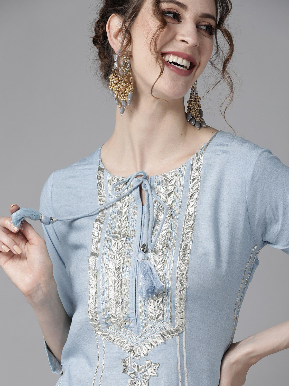Image of Ishin Women Kurta Pant Set