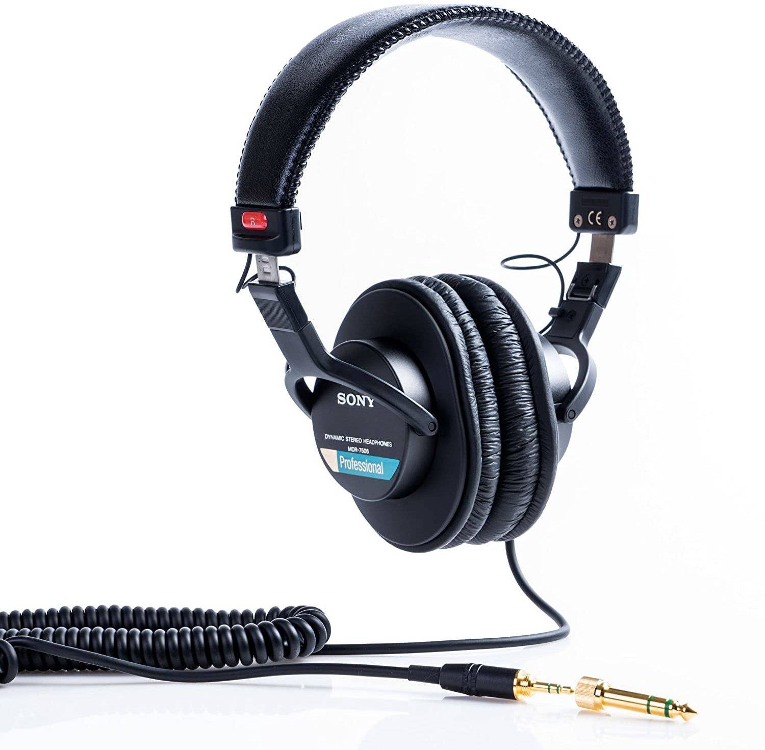 SONY MDR-7506 Professional Thailand製 SONY MDR-7506 Professional Headphones Wired without Mic Price in