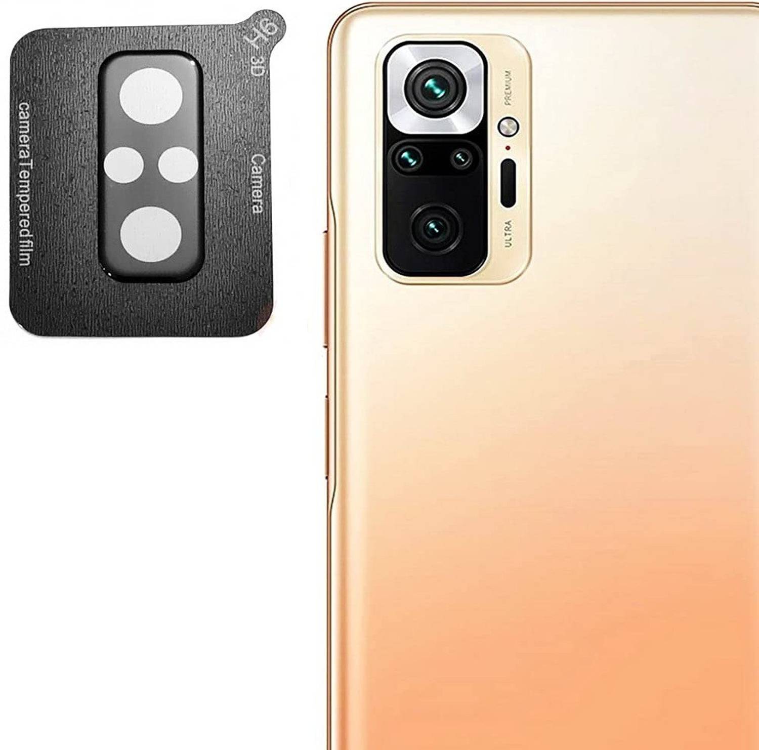 A-Allin1 Front Camera Lens Glass Protector for Redmi Note 10 Pro Max