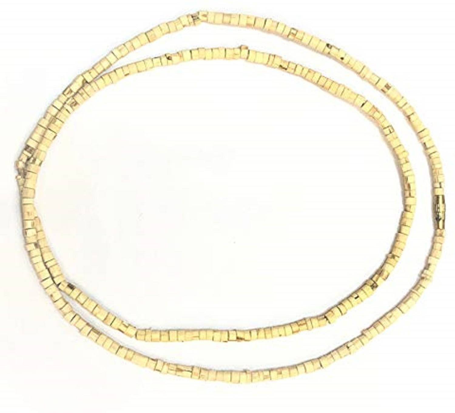 ADOWIK Tulsi Kanthi Mala/Rosary Tulsi /Tulsi Kanthi/Vaishnav Tulsi Kanthi Mala Wood Chain