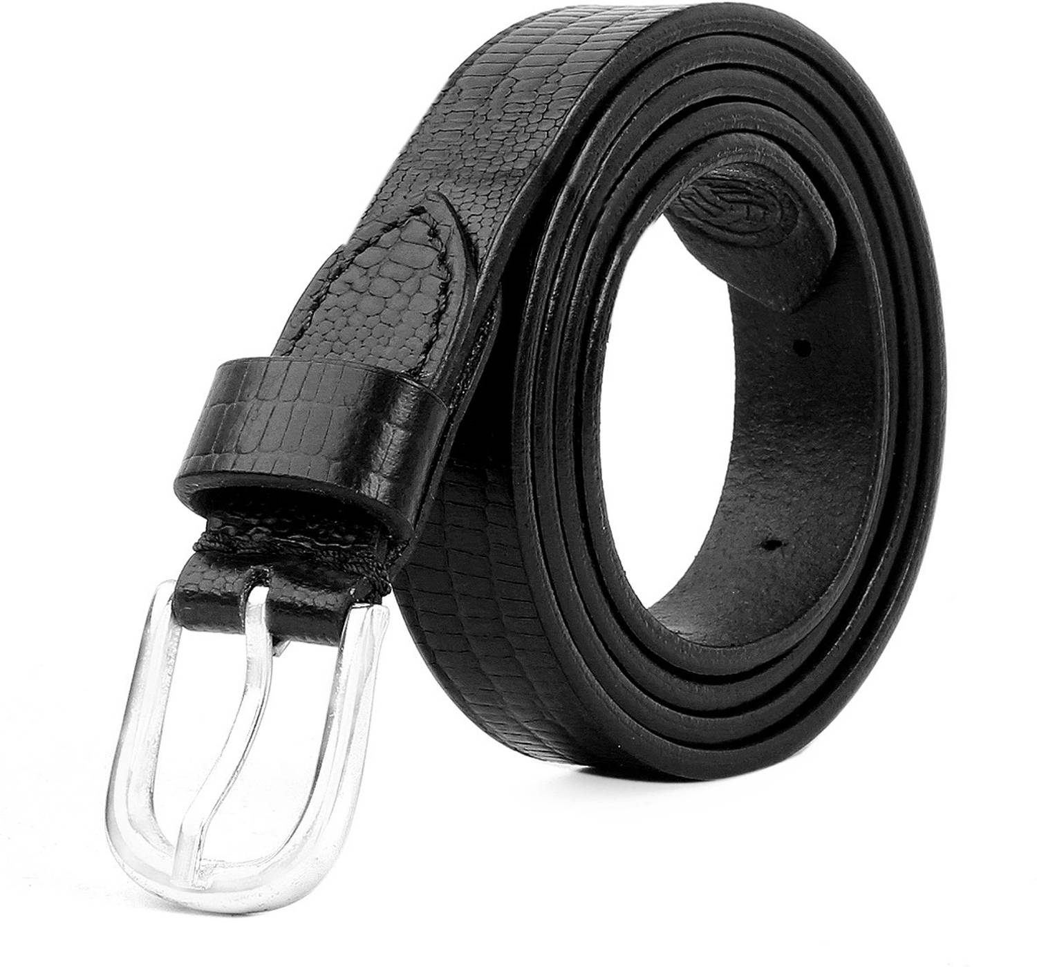 bacca bucci Women Casual Black Genuine Leather Belt