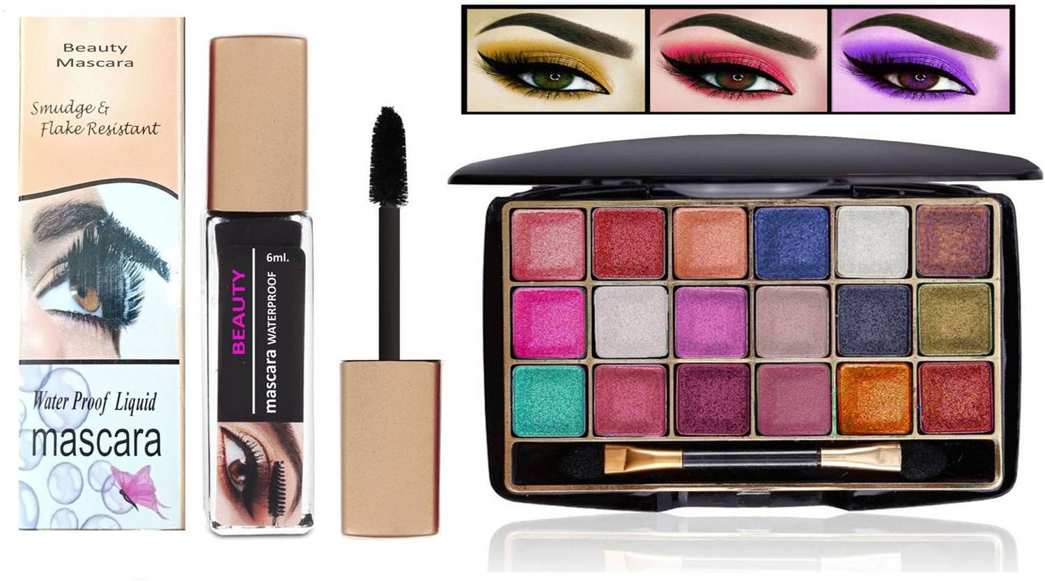 CLUB 16 Stylish & Party Wear Makeup Kit Of 17 Makeup Items TTL39