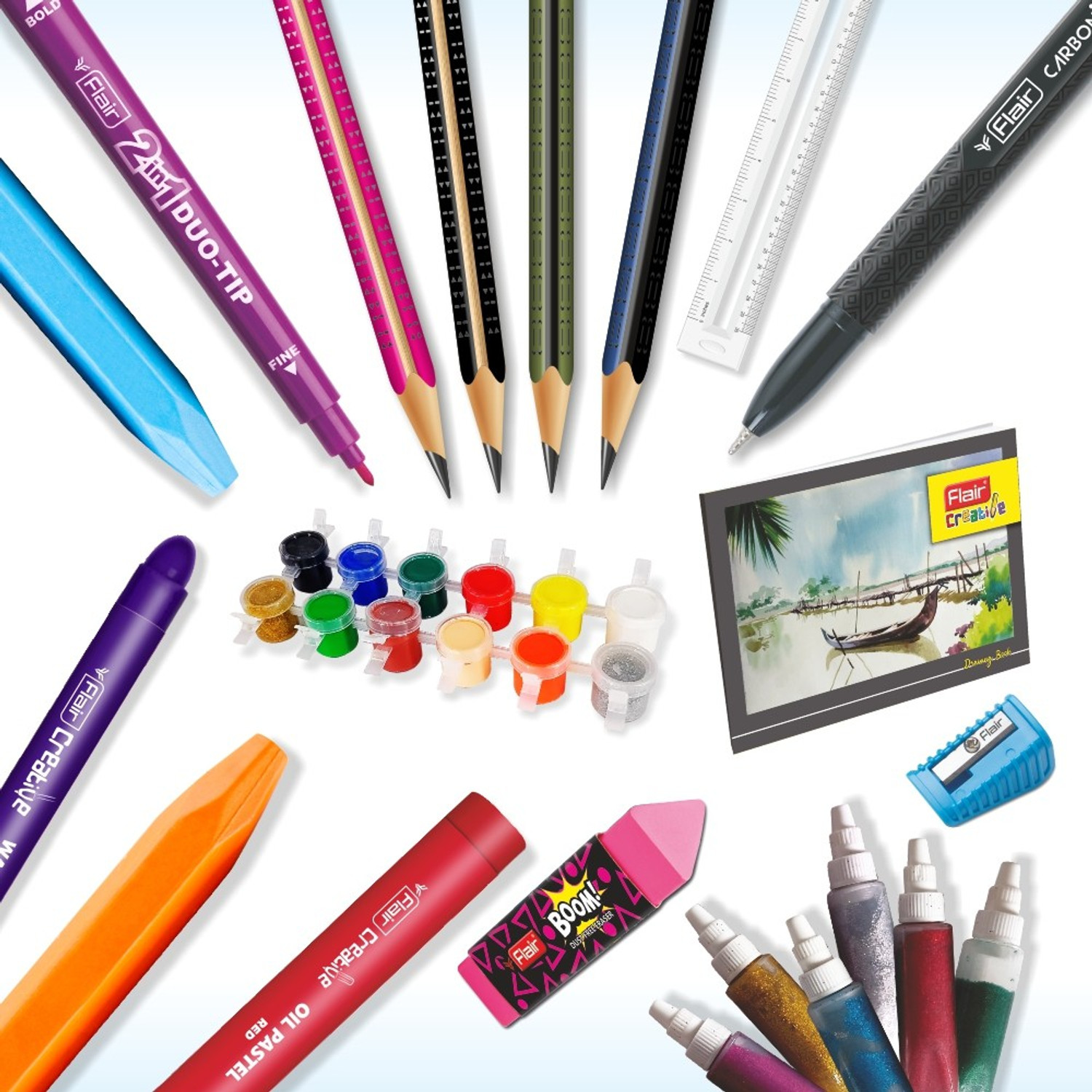 Image of Flair Creative Premium Kit with Grey Bag