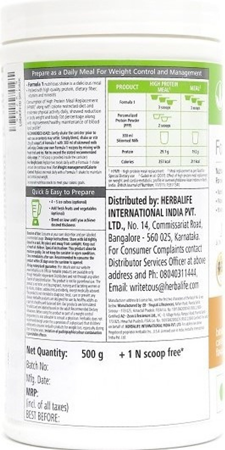 Image of HERBALIFE Weight Loss Combo pack Formula 1 + P200 + Afresh Combo