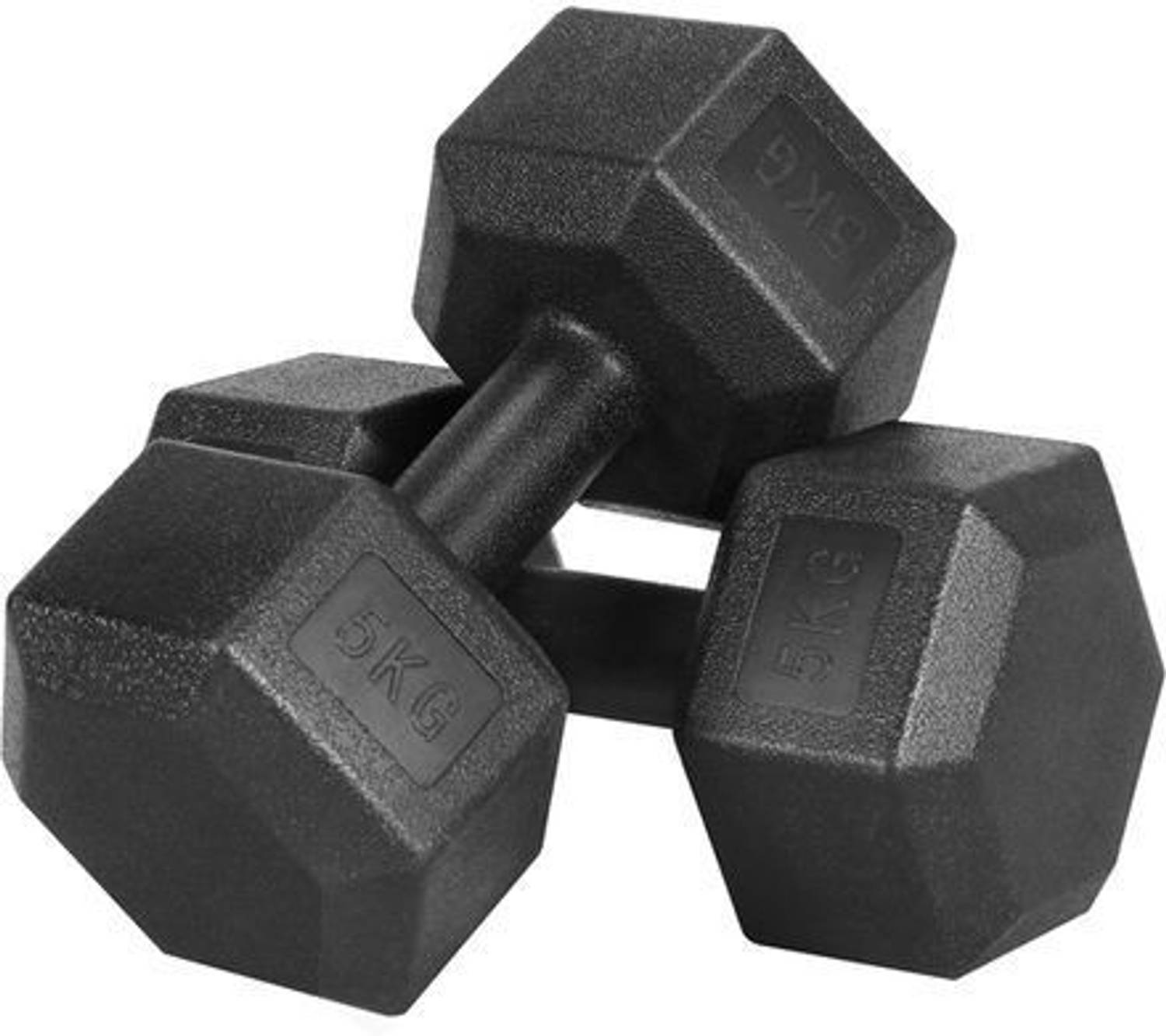 COGNANT FITNESS 5kg Dumbbell Set - 2 Pairs - Image 4