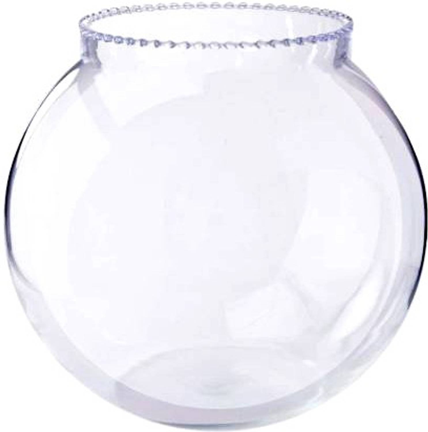BILAL ANSARI 8 Inch Collar 3L Round Ends Aquarium Tank