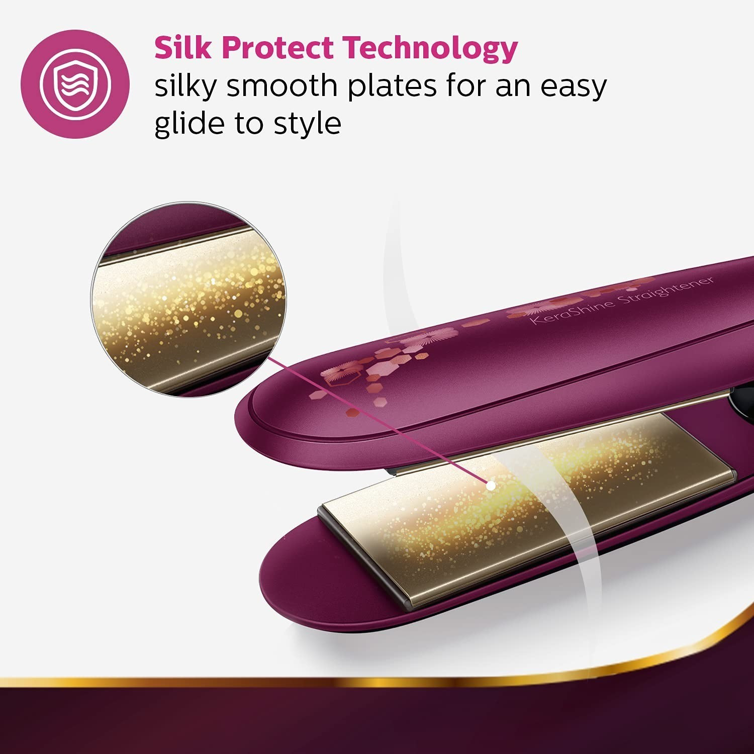 Image of PHILIPS BHS738 /00 Hair Straightener