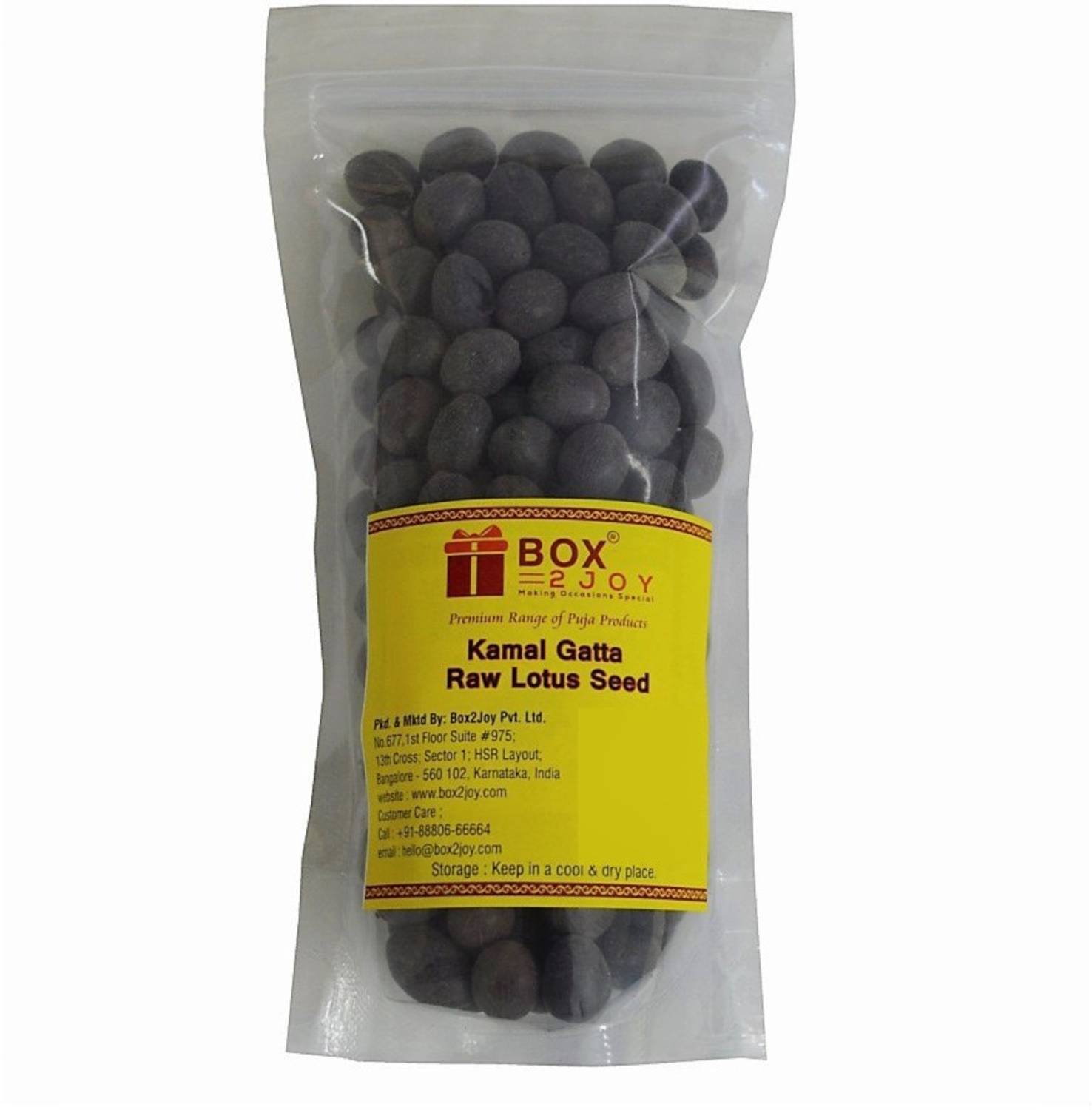 Box2joy Kamal Gatta Seed/Lotus Seeds - 200 Gms