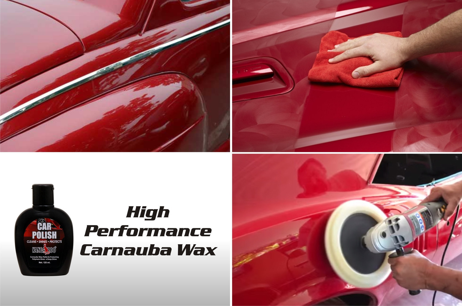 Image of KANGAROO Paste Car Polish for Dashboard
