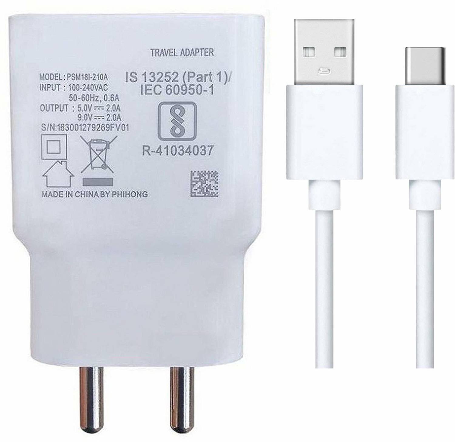 Akway Wall Charger Accessory Combo for ALL VIVO Smartphones With TYPE-C Cable