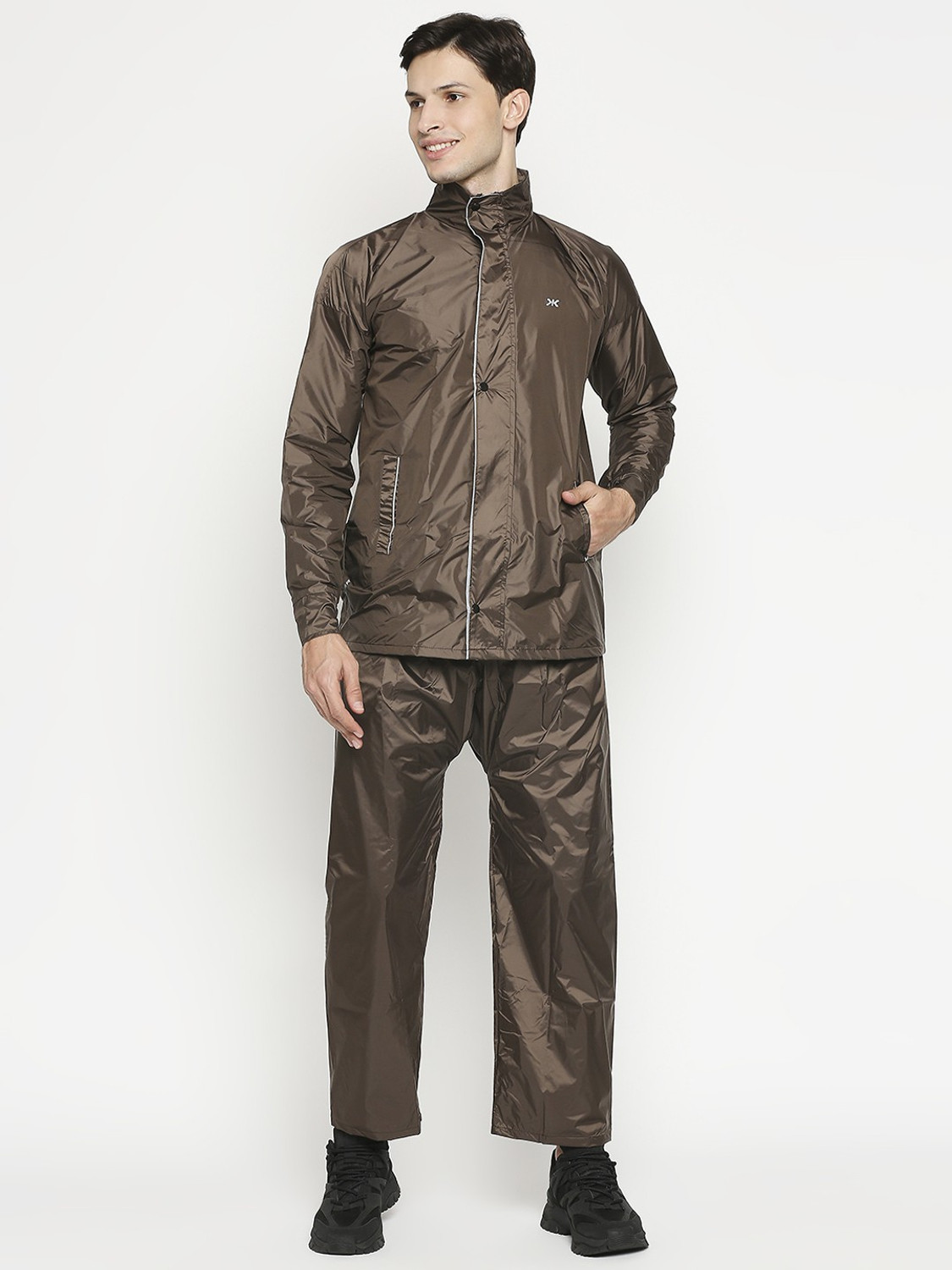 Image of KILLER Solid Men Raincoat