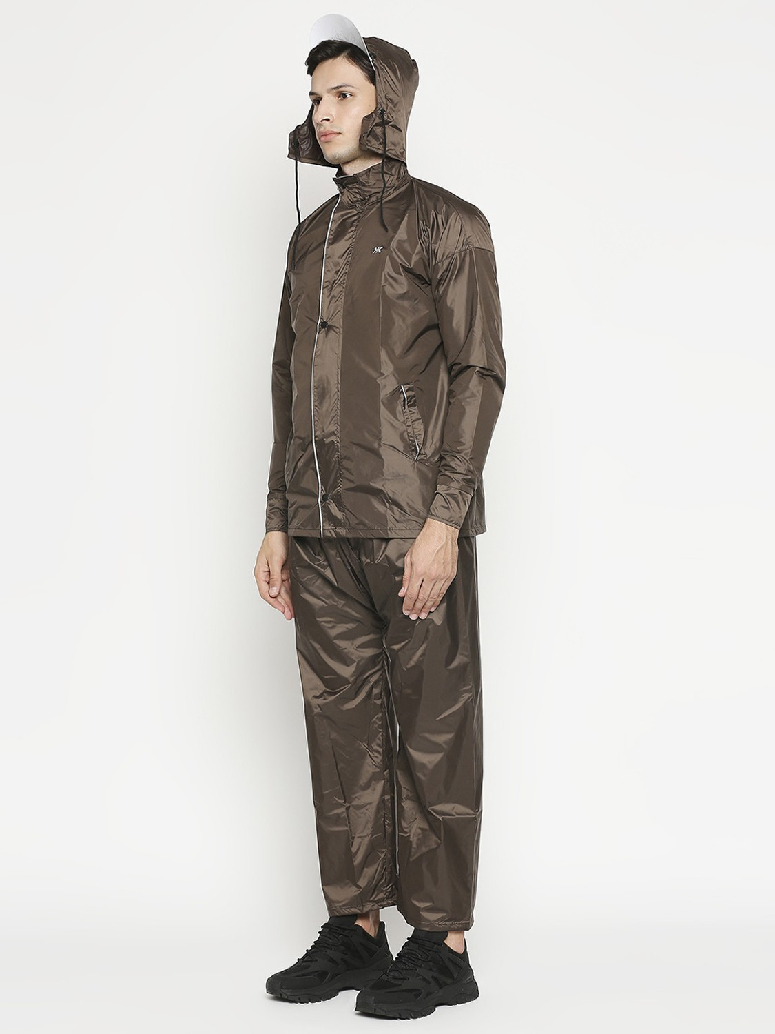 Image of KILLER Solid Men Raincoat