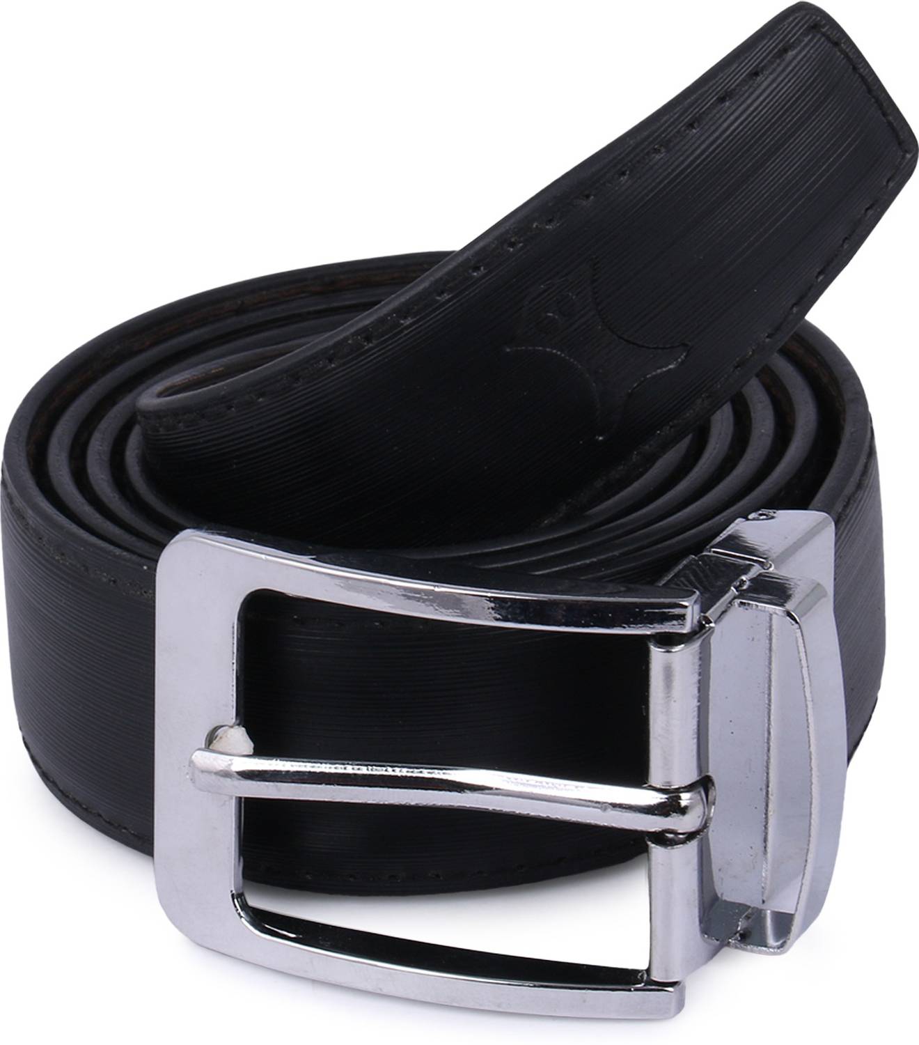 Amyank Men Casual, Evening, Formal, Party Black Genuine Leather Reversible Belt