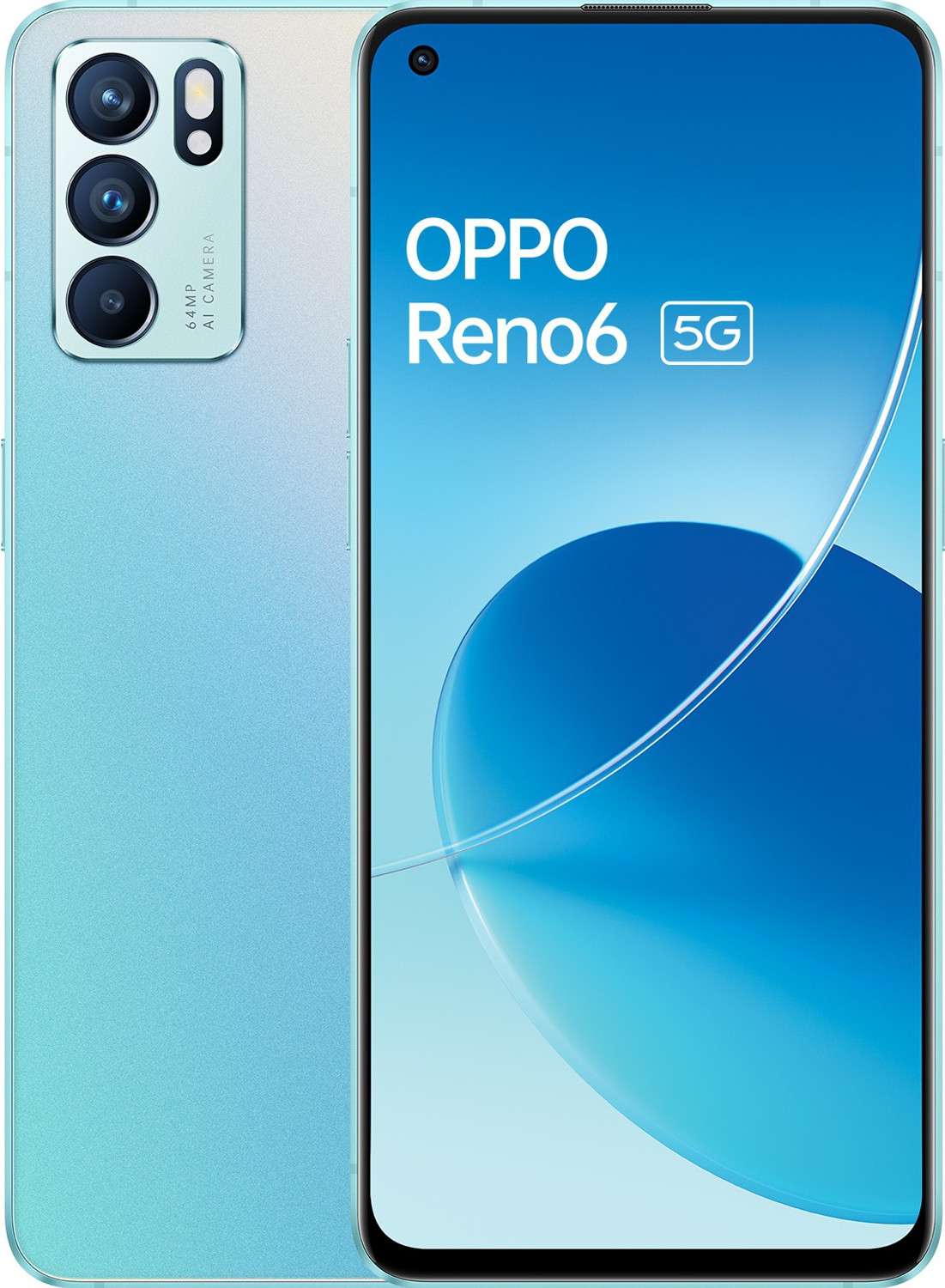 Image of OPPO Reno6 5G (Aurora, 128 GB)