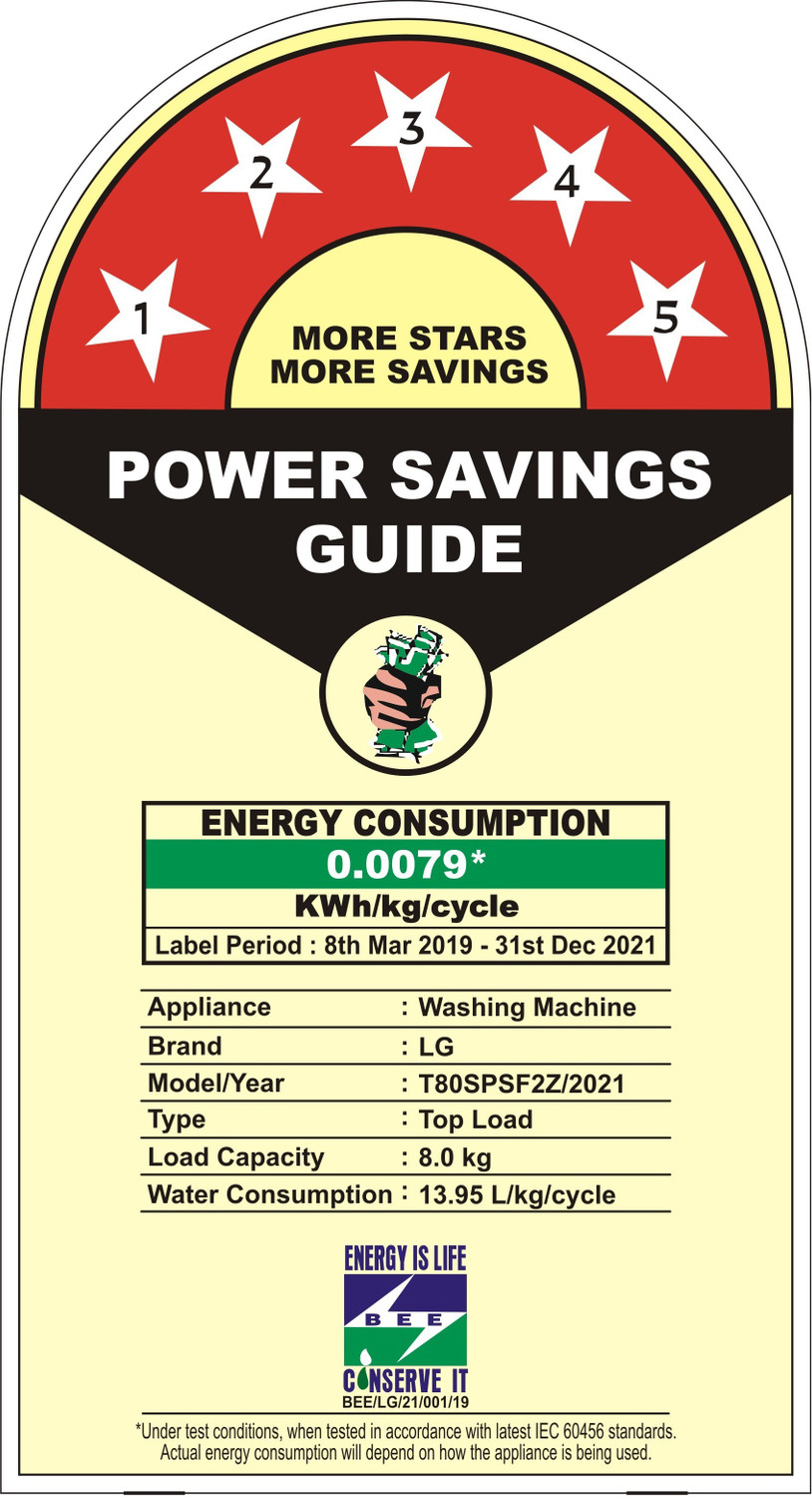 Image of LG 8 kg with Inverter,5 Star Fully Automatic Top Load Washing Machine Silver