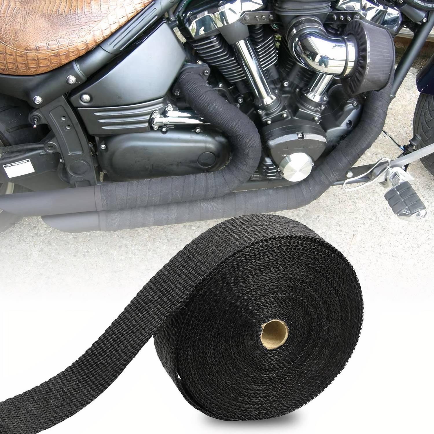 R tech WRP2UNI Bike Exhaust Heat Shield - Image 3