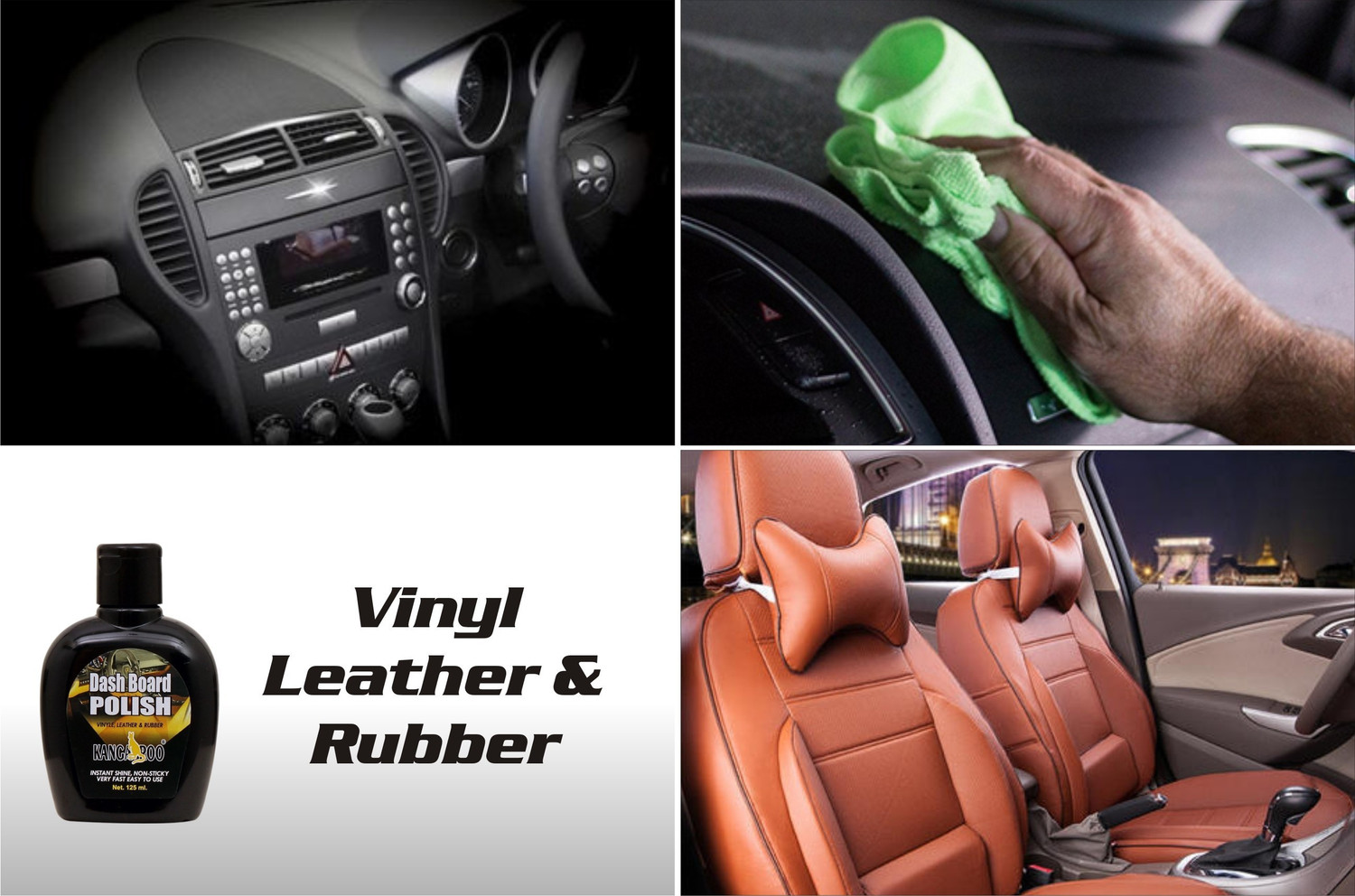 Image of KANGAROO Paste Car Polish for Dashboard