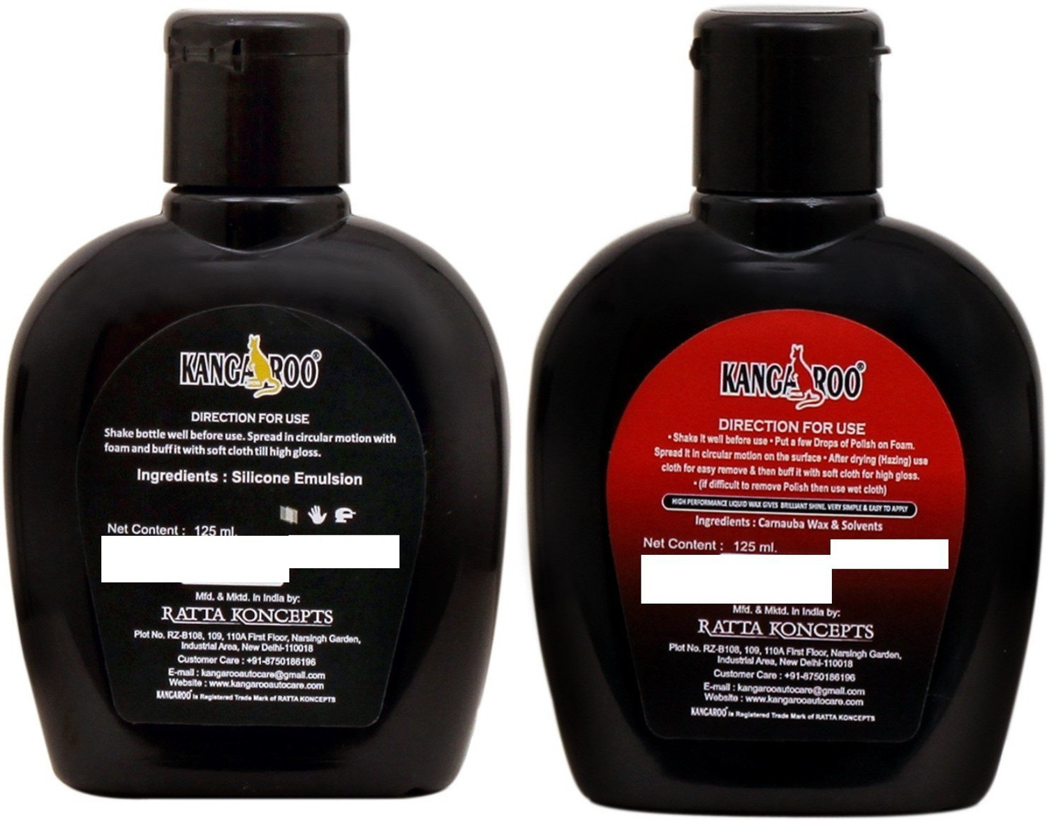 Image of KANGAROO Paste Car Polish for Dashboard