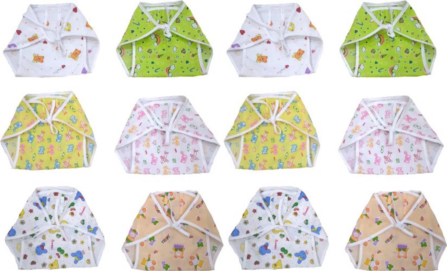 BabySphere Cotton nappies 12