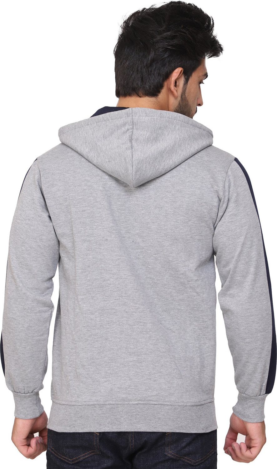 Image of Kundan Full Sleeve Color Block Men Sweatshirt