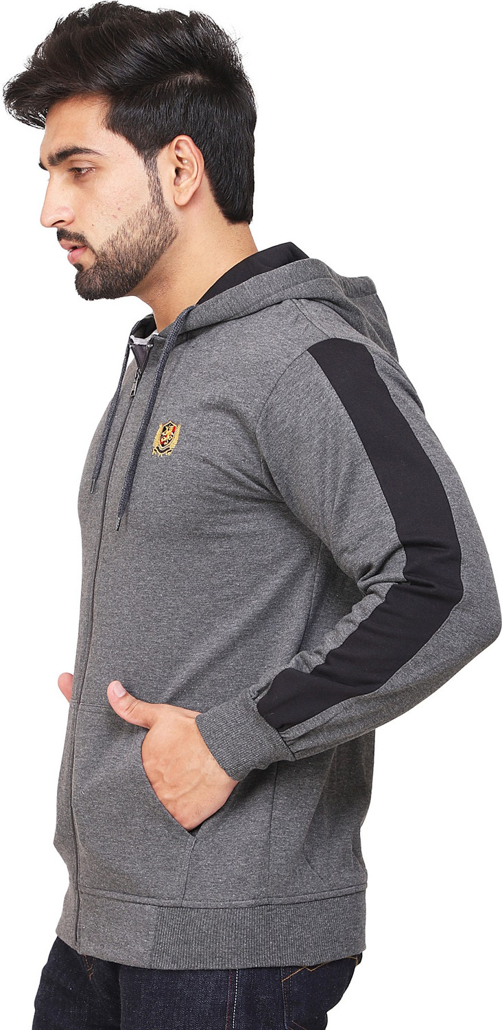 Image of Kundan Full Sleeve Color Block Men Sweatshirt