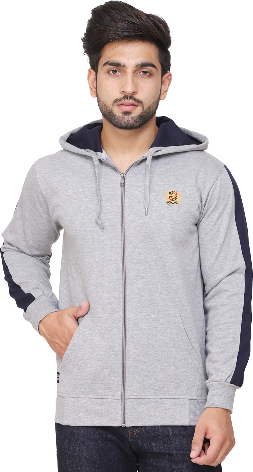 Image of Kundan Full Sleeve Color Block Men Sweatshirt