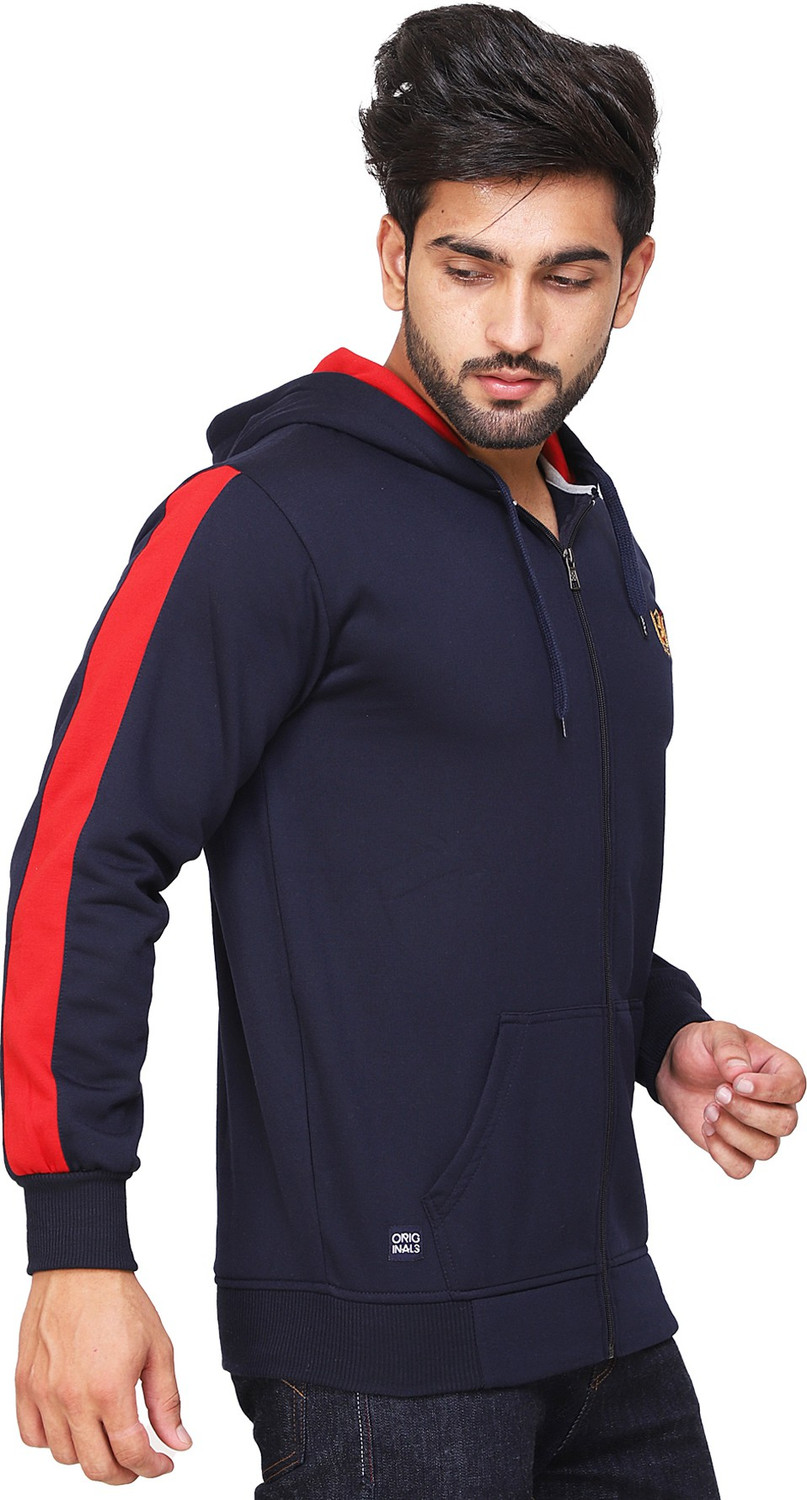 Image of Kundan Full Sleeve Color Block Men Sweatshirt