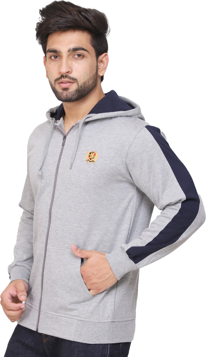 Image of Kundan Full Sleeve Color Block Men Sweatshirt