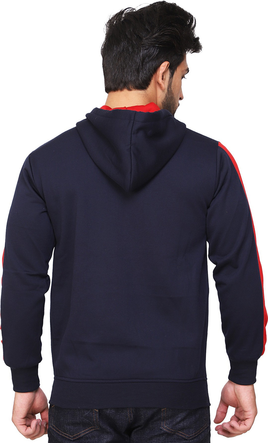 Image of Kundan Full Sleeve Color Block Men Sweatshirt