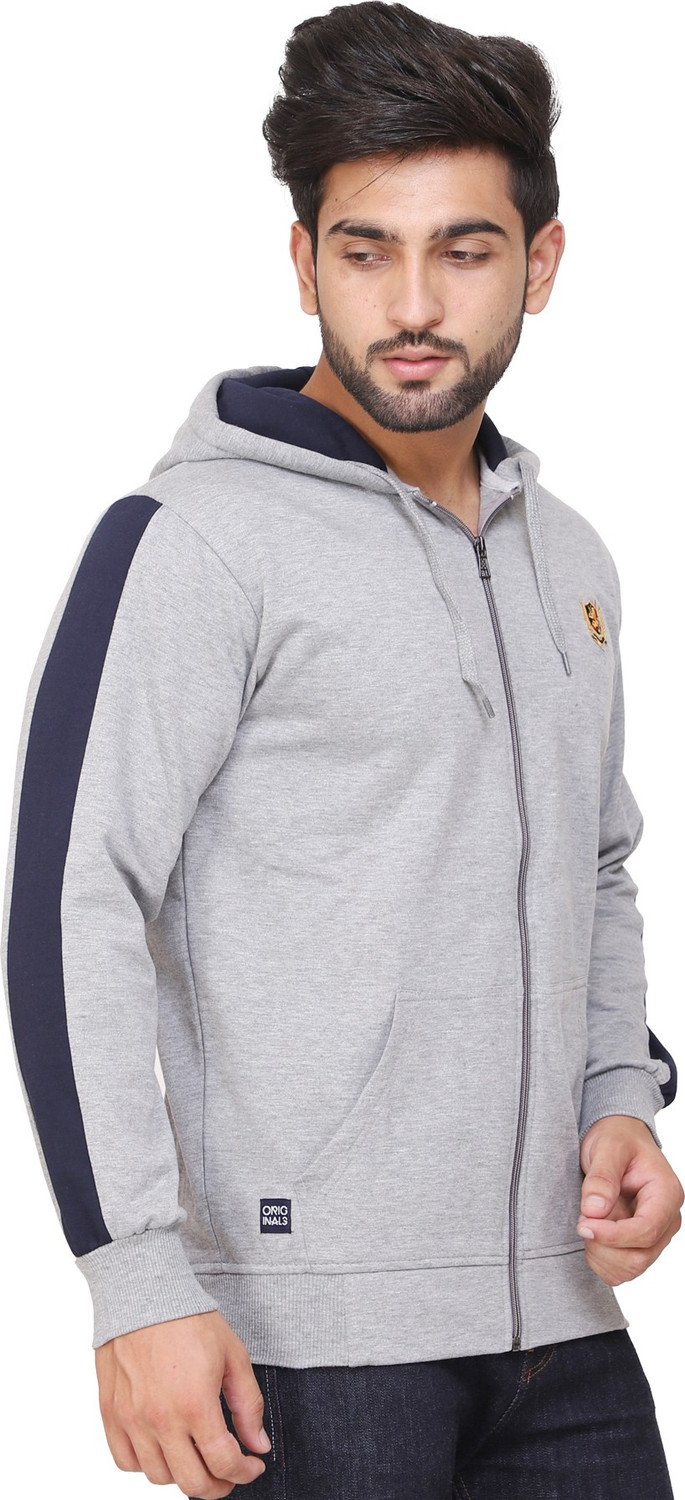 Image of Kundan Full Sleeve Color Block Men Sweatshirt