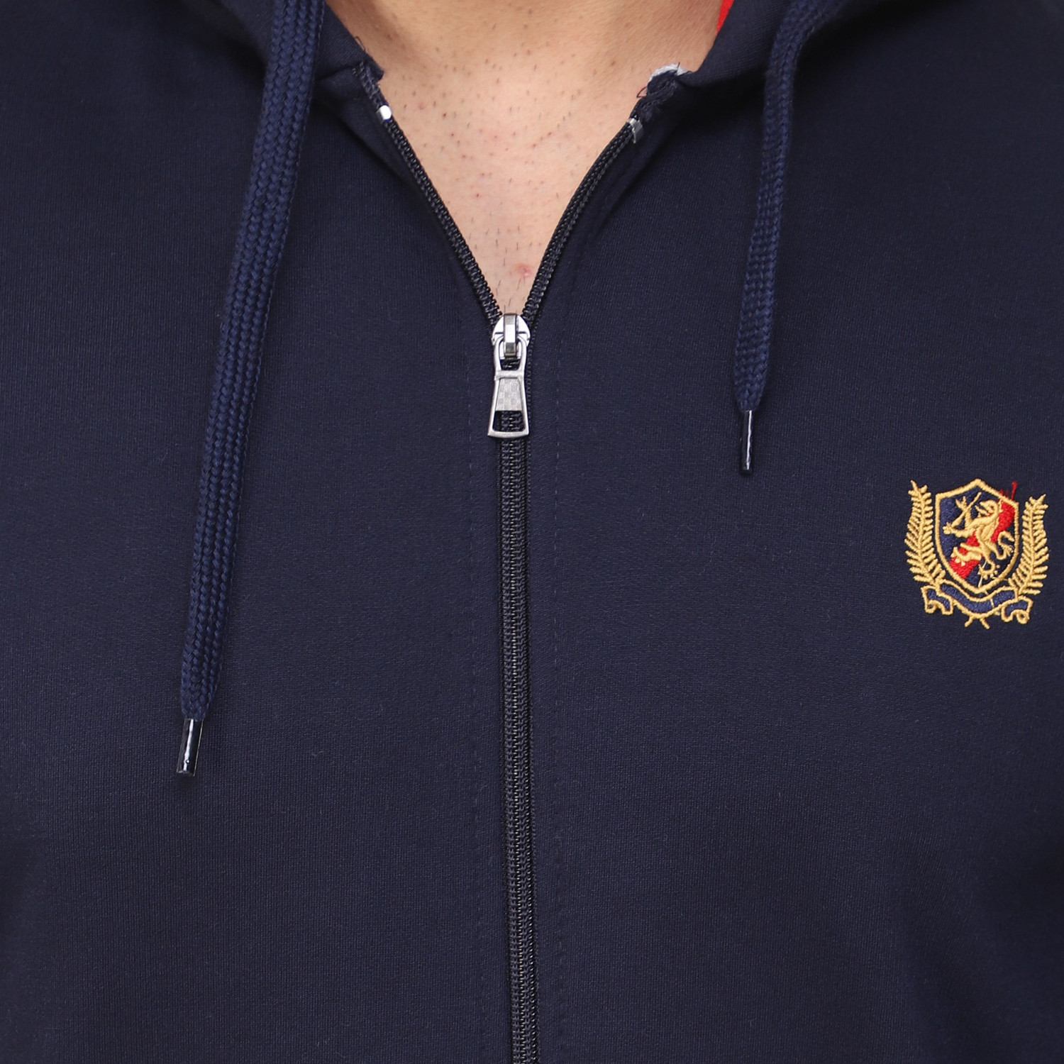 Image of Kundan Full Sleeve Color Block Men Sweatshirt