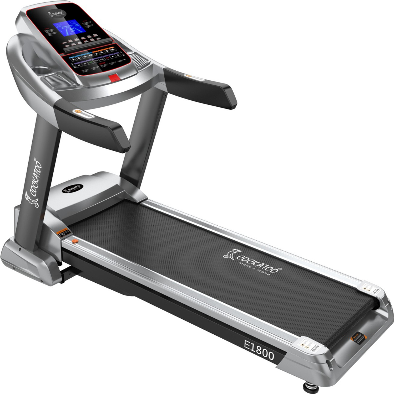 Image of COCKATOO E1800 3HP-5HP Peak AC Motor Treadmill (Max Weight:150 kg)
