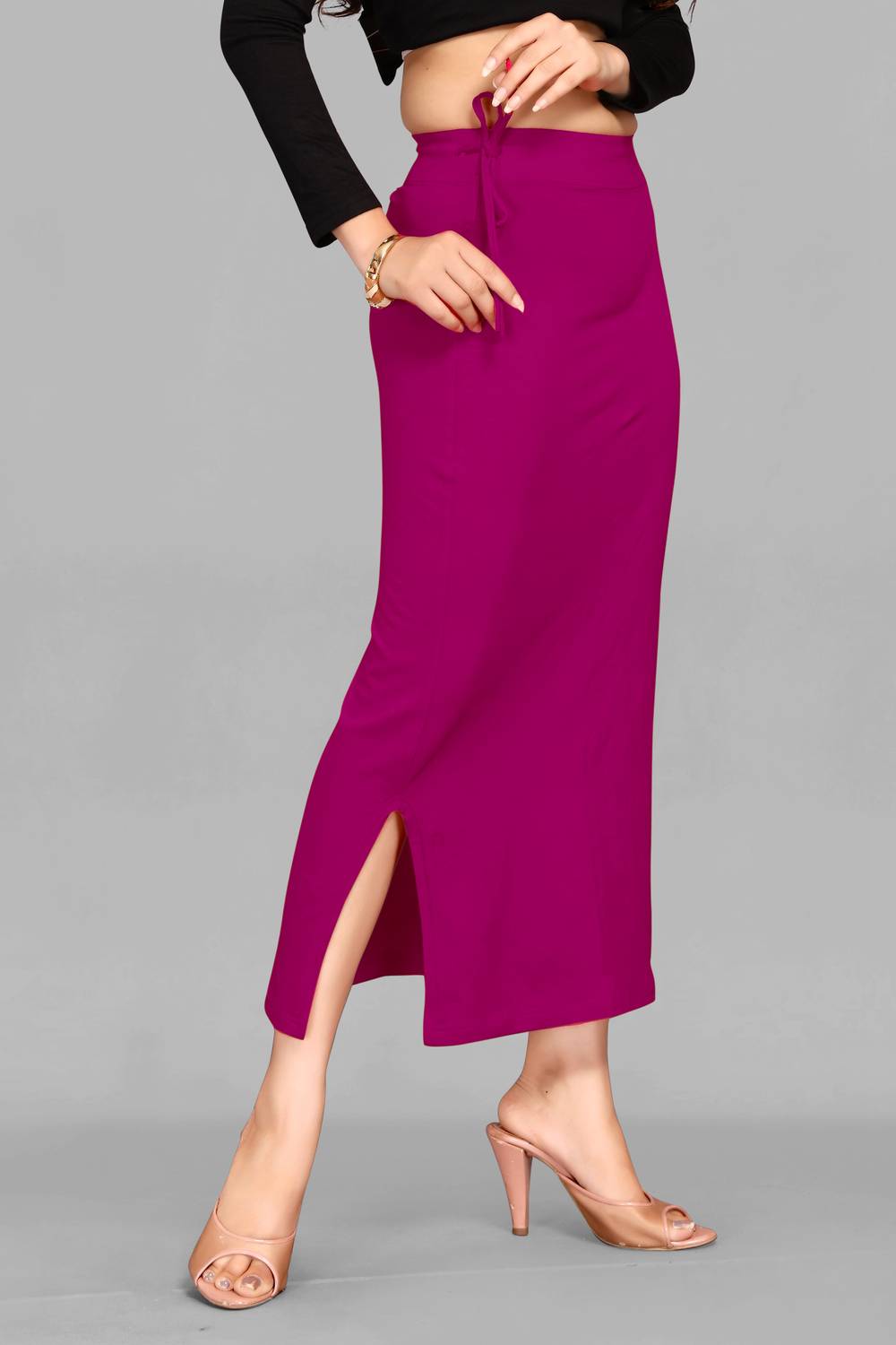 BADGERW INSOME BW_PC_ROPE_3311_MAGENTA Polyester Petticoat