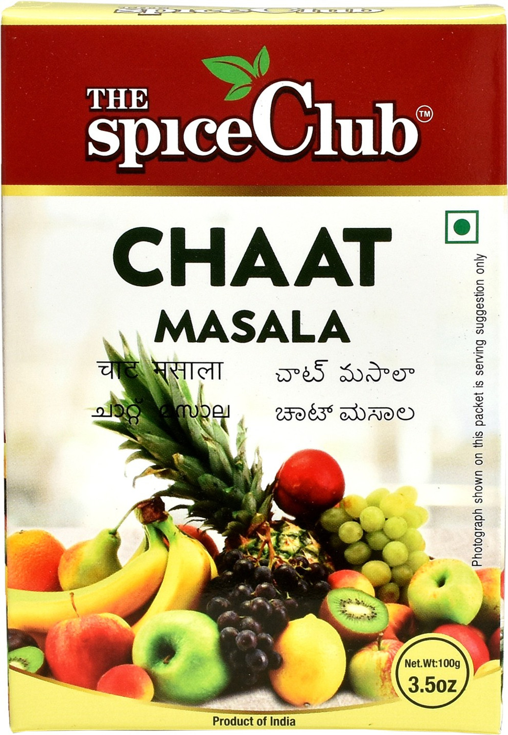 Image of The Spice Club Chaat Masala 100g Box - Pack of 2