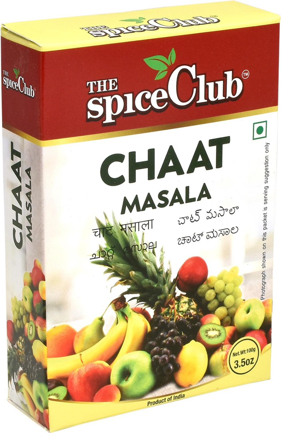 Image of The Spice Club Chaat Masala 100g Box - Pack of 2