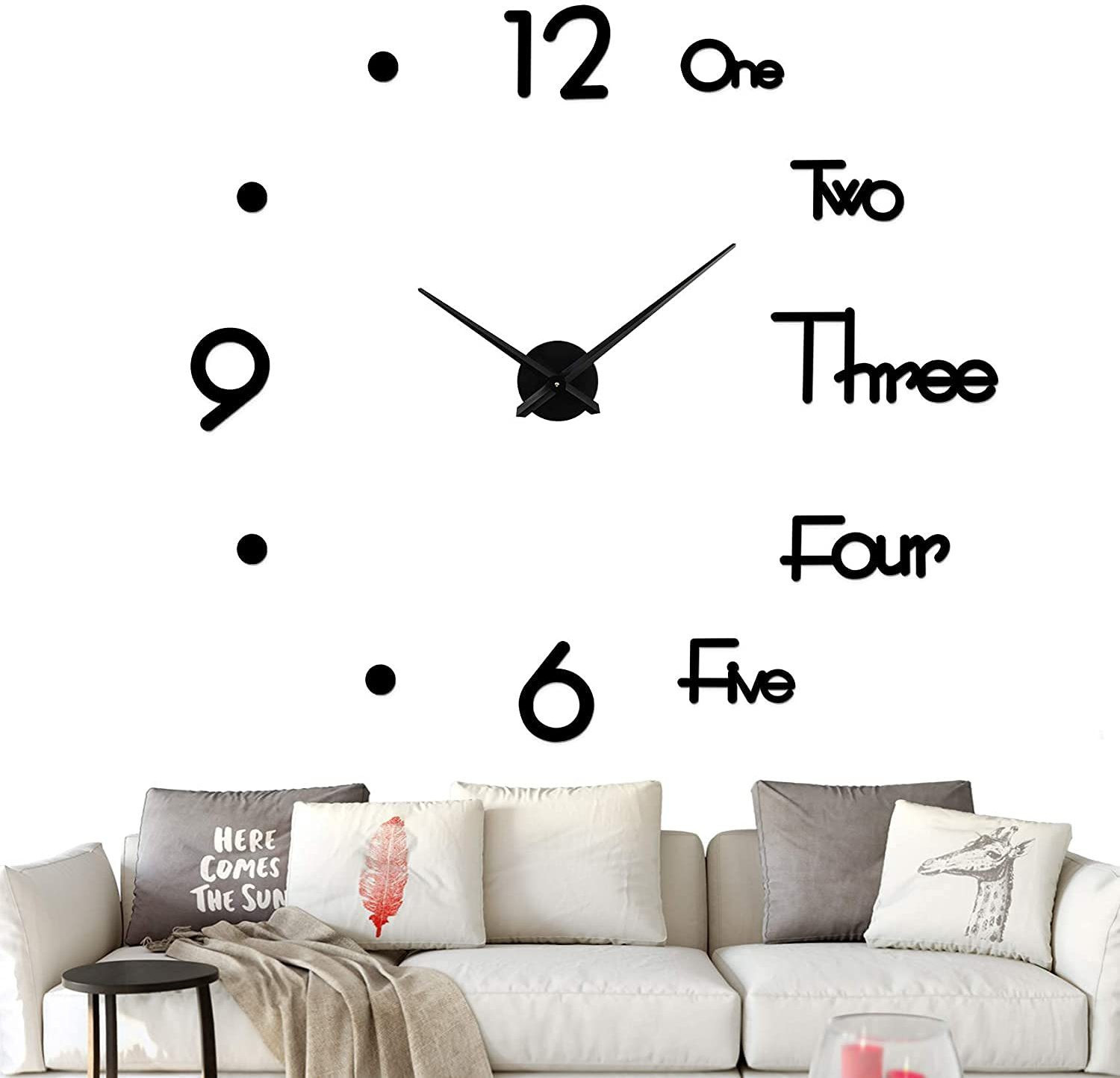 Image of Suzi Analog 60 cm X 60 cm Wall Clock