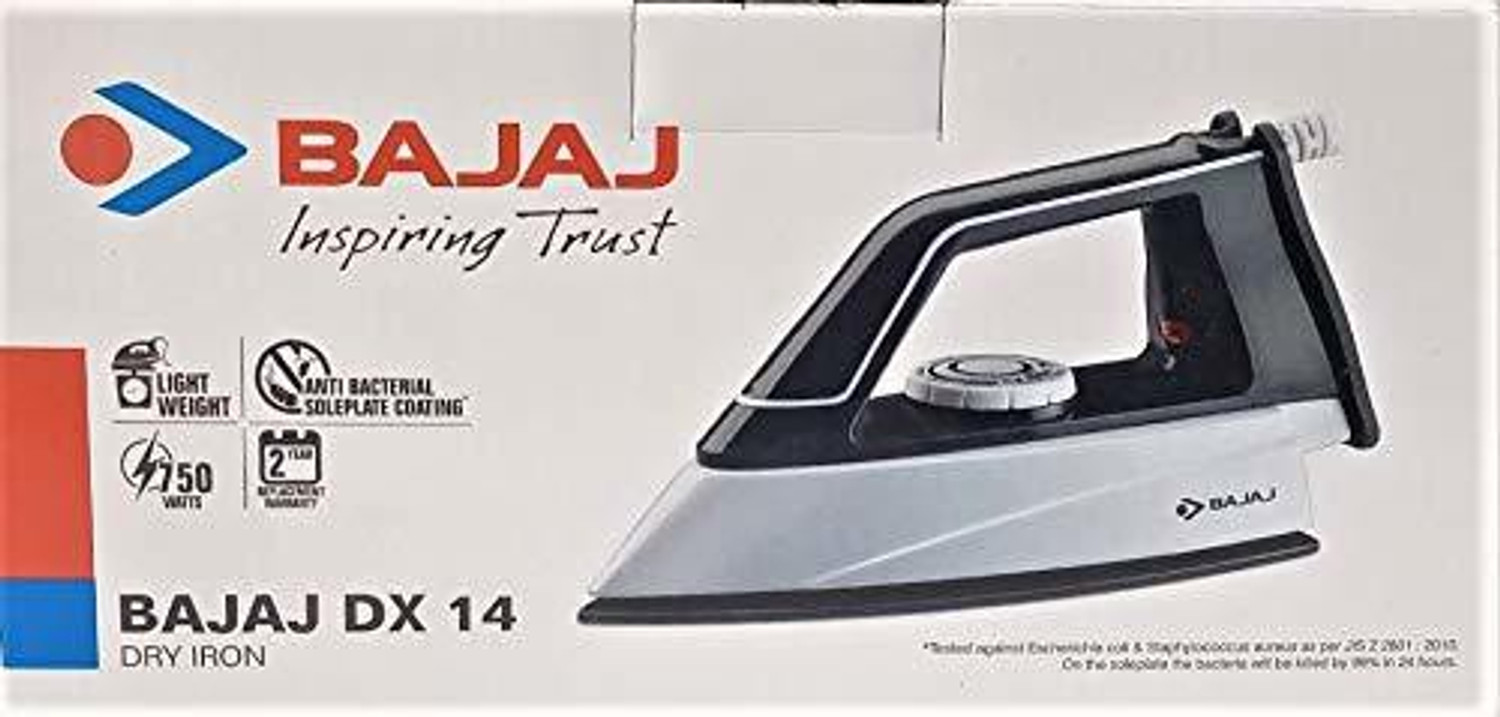 Image of BAJAJ by BAJAJ DX14 750 W Dry Iron