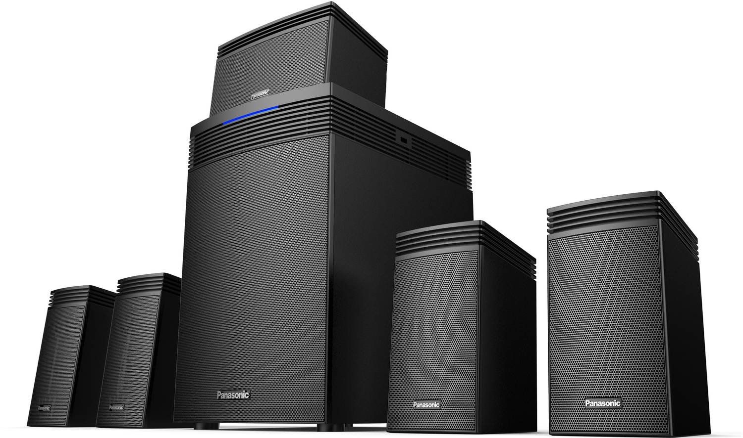 Panasonic SC-HT550GW-K 150 W Bluetooth Home Theatre (Black, 5.1 C